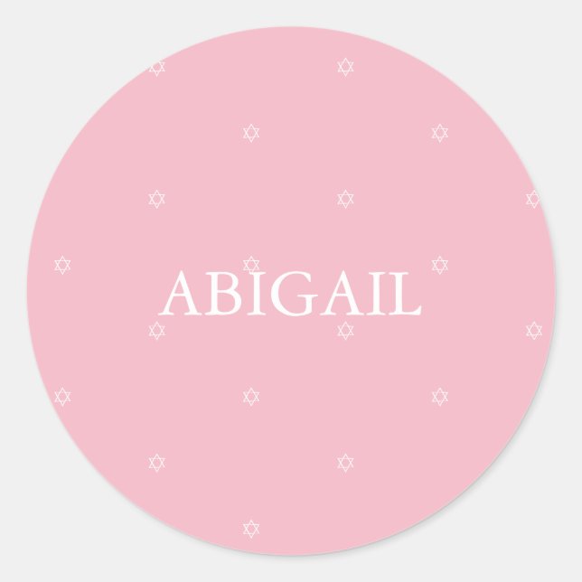 Hebreiska damminneskoncentrationen runt klistermärke (Framsida)