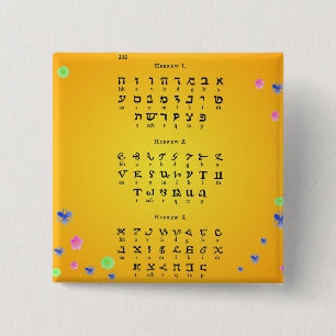 Hebrew Alphabet Knapp