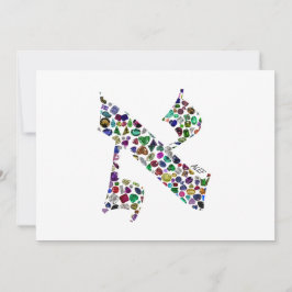 Hebrew Brev ALEF Inbjudningar