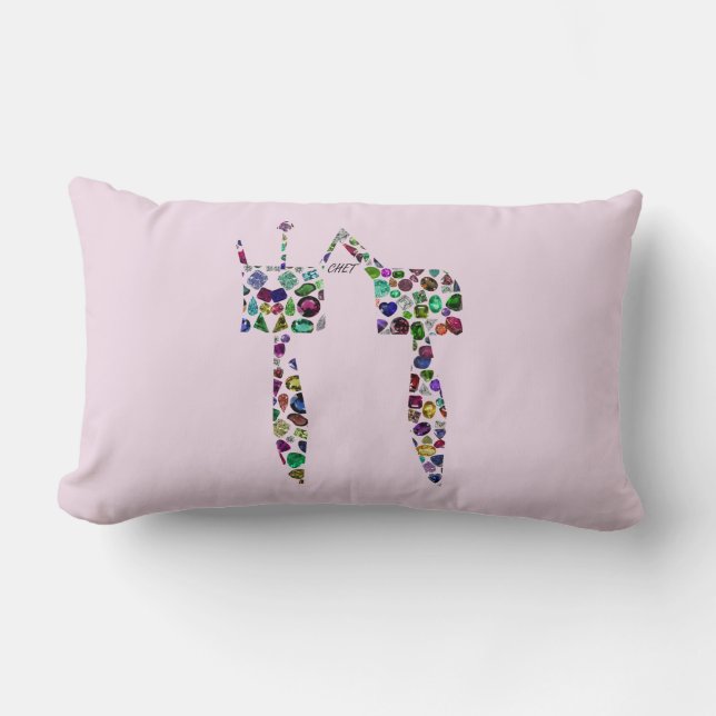 Hebrew Brev 'CHET' Lumbarkudde (Framsida)