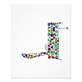 Hebrew Brev Dalet Fototryck