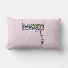 Hebrew Brev Dalet Lumbarkudde