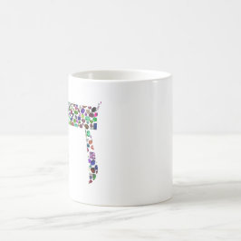 Hebrew Brev HEY Magisk Mugg