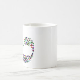 Hebrew Brev 'TET' Magisk Mugg