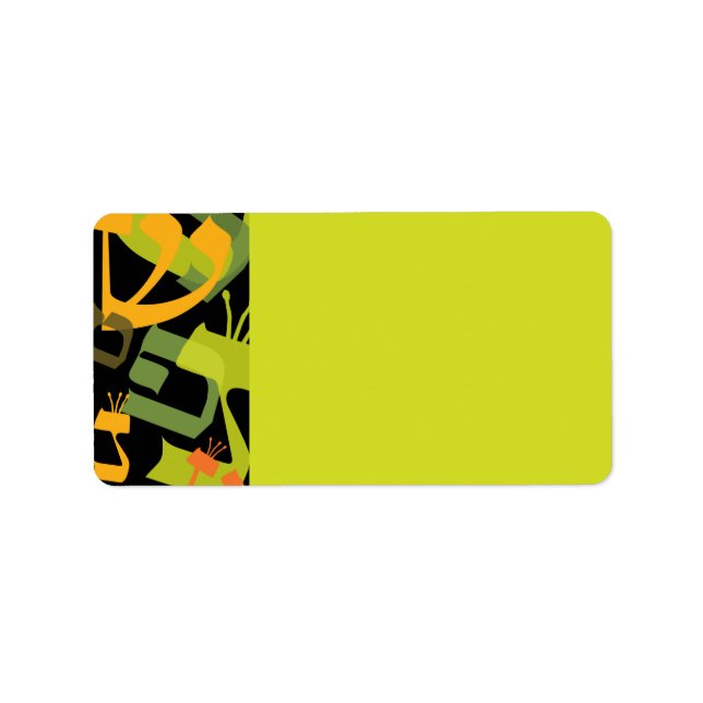 HEBREW BREV TRÄD Skriv ut ditt eget märke Adressetikett (Framsidan)