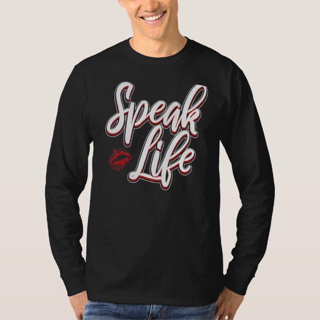Hebrew Israelite Clothing Judah Yah Torah Speak Li T Shirt (Framsida)