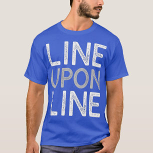 Hebrew Israelite Line On Line T Shirt