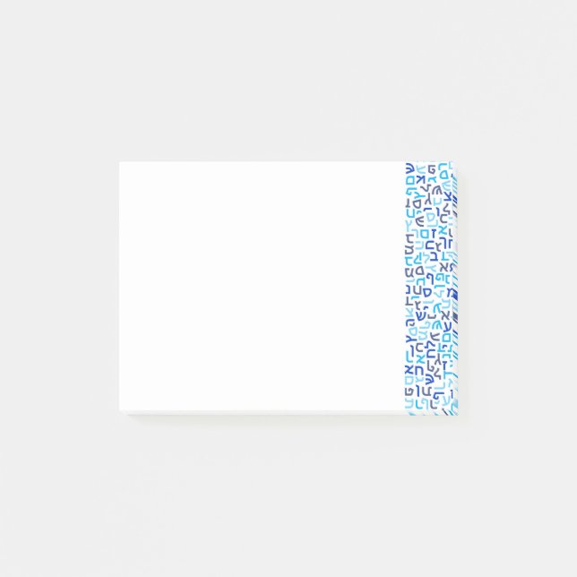 Hebrew Post-it Block (Framsida)