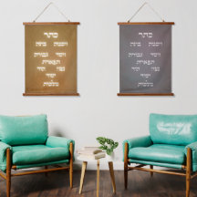 Hebrew Sefirot Livets träd Golden Glowing Brev