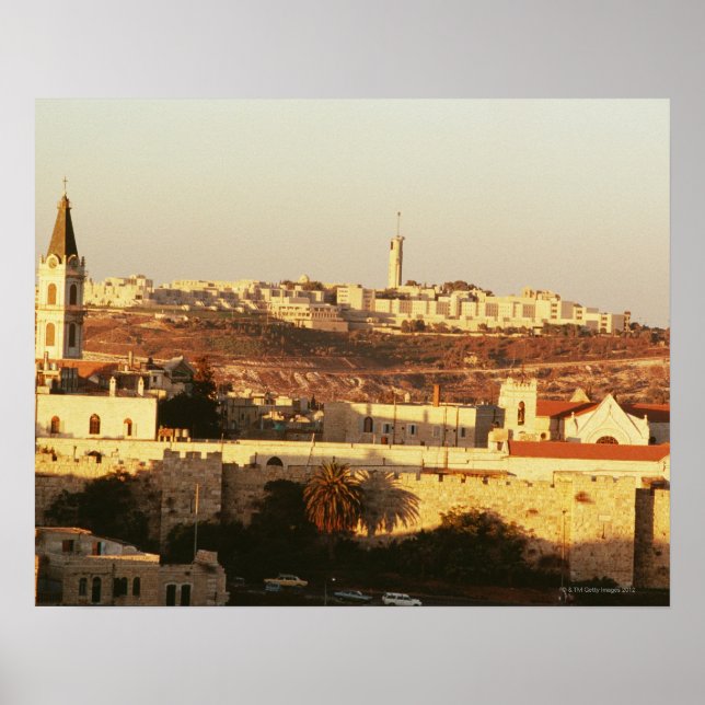 Hebrew Universiteten, Jerusalem Poster (Framsidan)