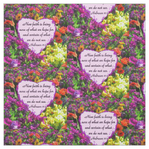 HEBREWS 11:1 BLOMMIGT DESIGN TYG