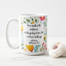 Hebrews 11:1 Coffee Mug Kaffemugg