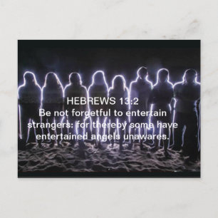 HEBREWS 13:2 IN I ÄNGLAR VYKORT