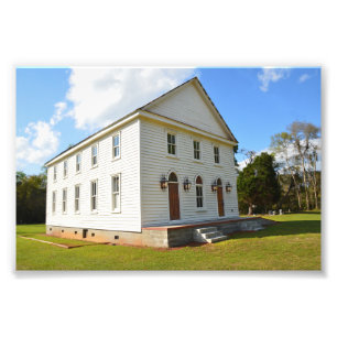 Hebron Church, Johns Island, South Carolina Fototryck