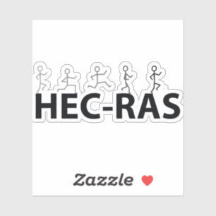 HEC-RAS-dekal Klistermärken