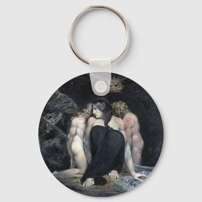 Hecate eller de tre Fates Nyckelring (Framsida)
