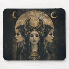 Hecate, Goddess gudinna från Witchcraft, Triple Må Musmatta