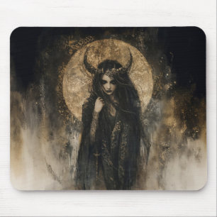Hecate Goddess of Witchcraft Triple Måne Goddess 5 Musmatta