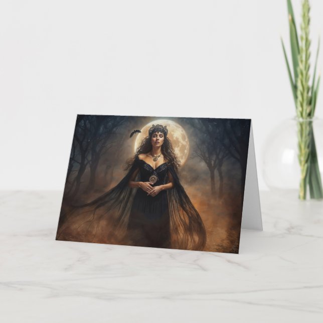 Hecate Greece Goddess Hälsning Kort (Framsida)