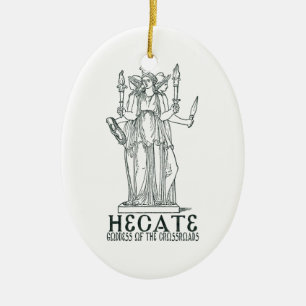 Hecate Julgransprydnad Keramik