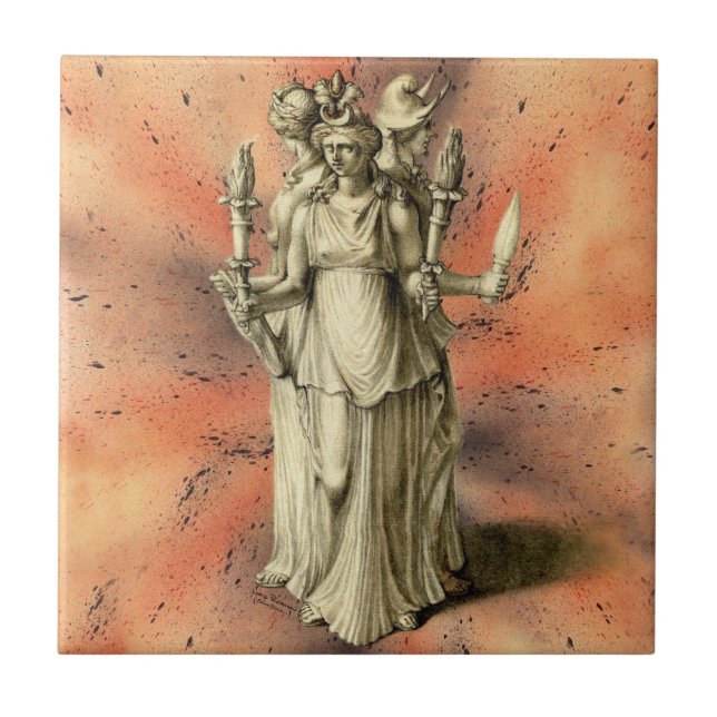 HÉCATE KAKELPLATTA (Framsidan)