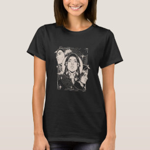 Hecate Triple Måne Goddess Modern Witch Pagan Yule T Shirt