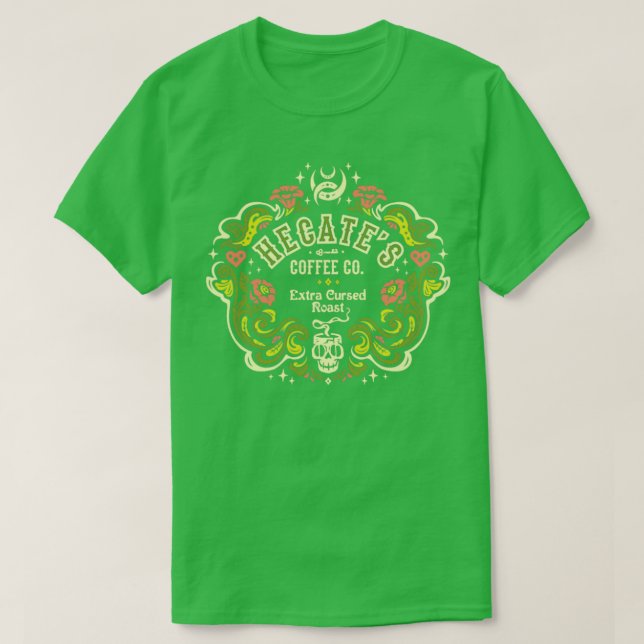 Hecates Coffee Co T Shirt (Design framsida)