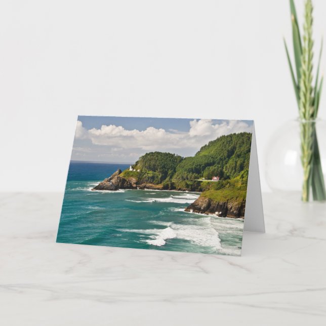 Heceta Head fyr Kort (Framsida)