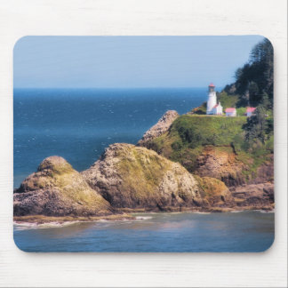 Heceta Head fyr Mousepad Musmatta