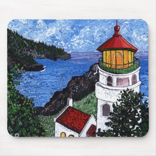 Heceta Head fyr Musmatta (Framsidan)