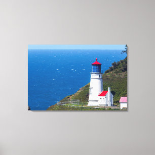 Heceta Head fyr nära Florence Canvastryck