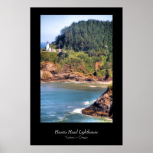 Heceta Head fyr Poster