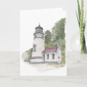 Heceta Head Lighthouse Blank Anteckningskort