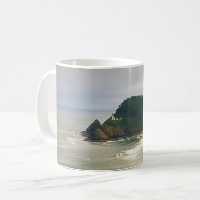 Heceta Head Lighthouse, ELLER Kaffemugg (Framsida vänster)