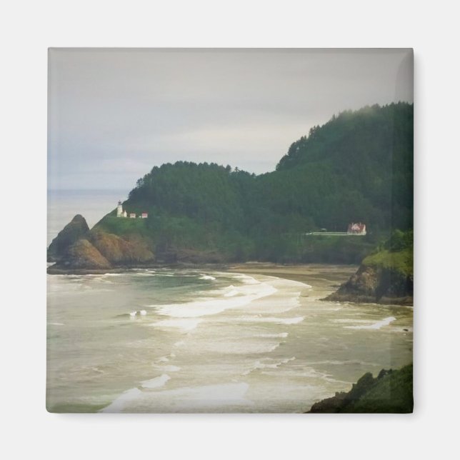 Heceta Head Lighthouse, ELLER Magnet (Framsidan)