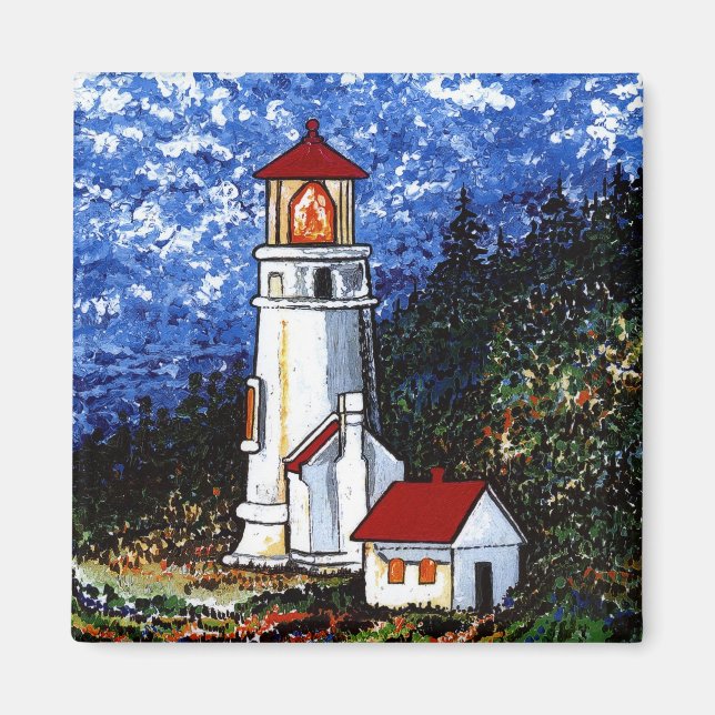 Heceta Head Lighthouse Magnet (Framsidan)
