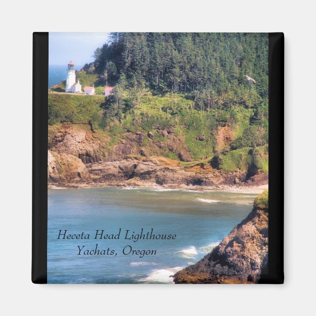 Heceta Head Lighthouse Magnet (Framsidan)