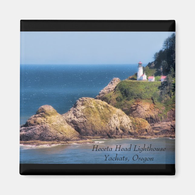 Heceta Head Lighthouse Magnet (Framsidan)