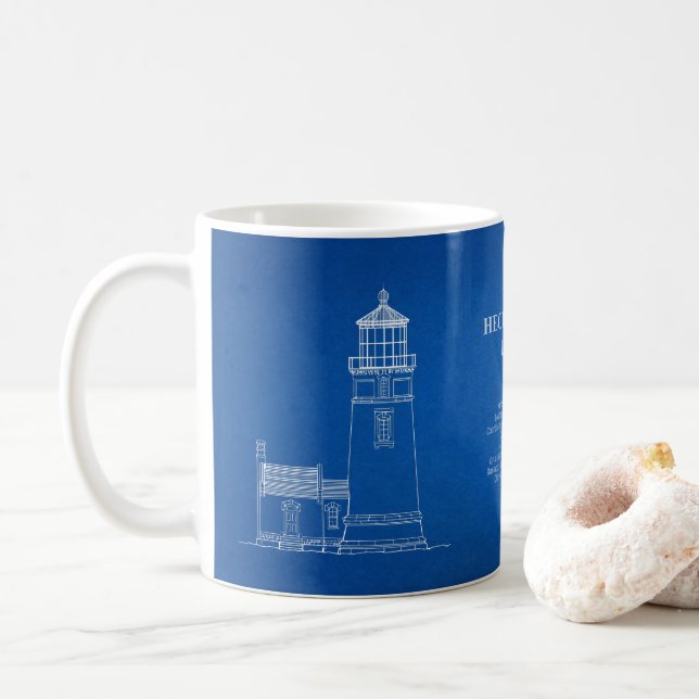 Heceta Head Lighthouse - Oregon - AD Kaffemugg (Med munk)