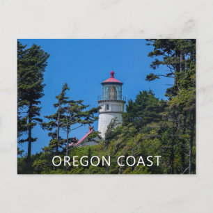 Heceta Head Lighthouse Oregon Kusten vykort