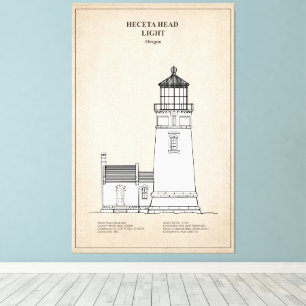 Heceta Head Lighthouse - Oregon - SBD Canvastryck