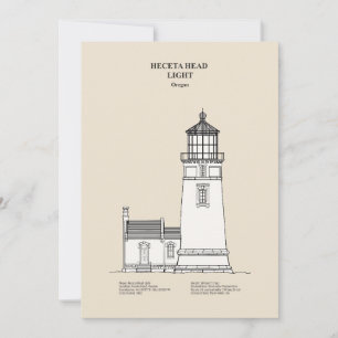 Heceta Head Lighthouse - Oregon - SBD Tack Kort