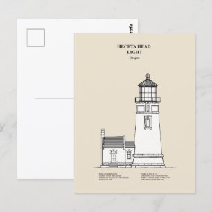 Heceta Head Lighthouse - Oregon - SBD Vykort