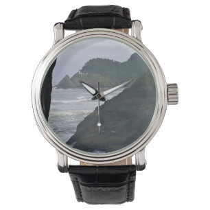 Heceta Head Lighthouse & Sea Lejon, ELLER Armbandsur