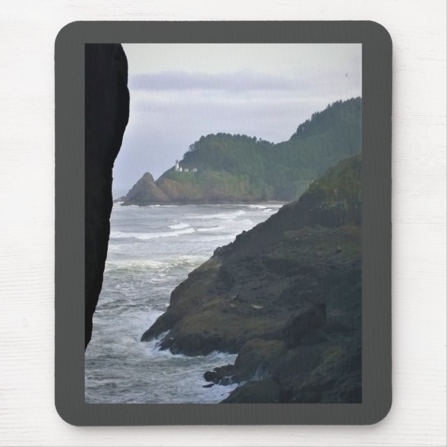 Heceta Head Lighthouse & Sea Lejon, ELLER Musmatta (Framsidan)