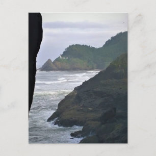 Heceta Head Lighthouse & Sea Lejon, ELLER Vykort
