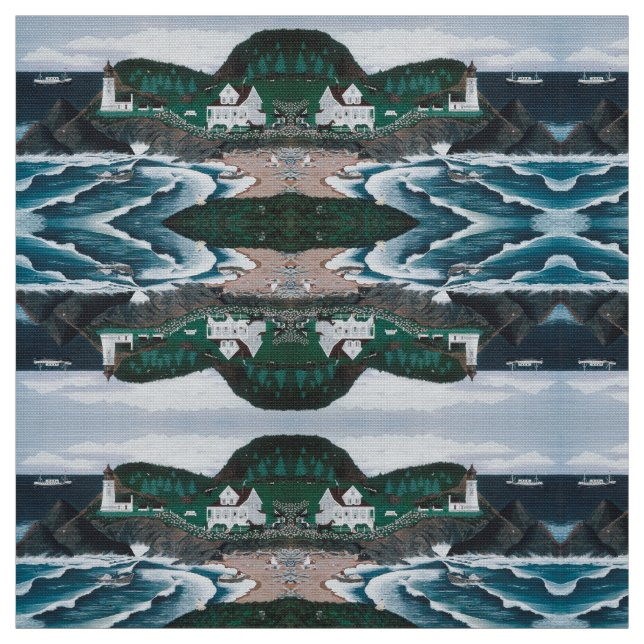 Heceta Lighthouse Tyg (Provkarta)