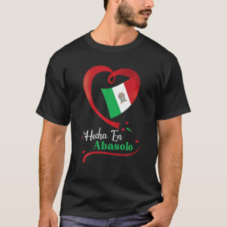 Hecha En Abasolo Guanajuato Mexiko Escudo Aguila M T Shirt