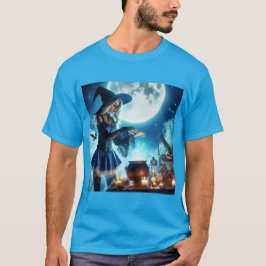 Hechizos Bajo la Luna: La Bruja del Halloween T Shirt