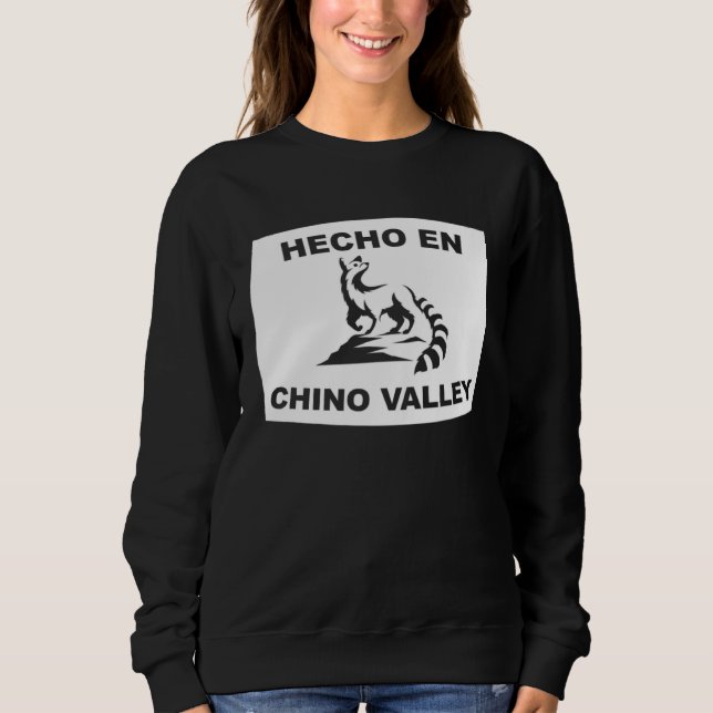 Hecho en Chino Valley Arizona Ringtail State Anima T Shirt (Framsida)